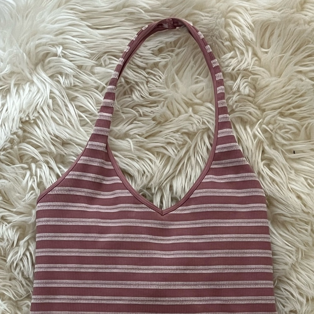 Stripped Halter top